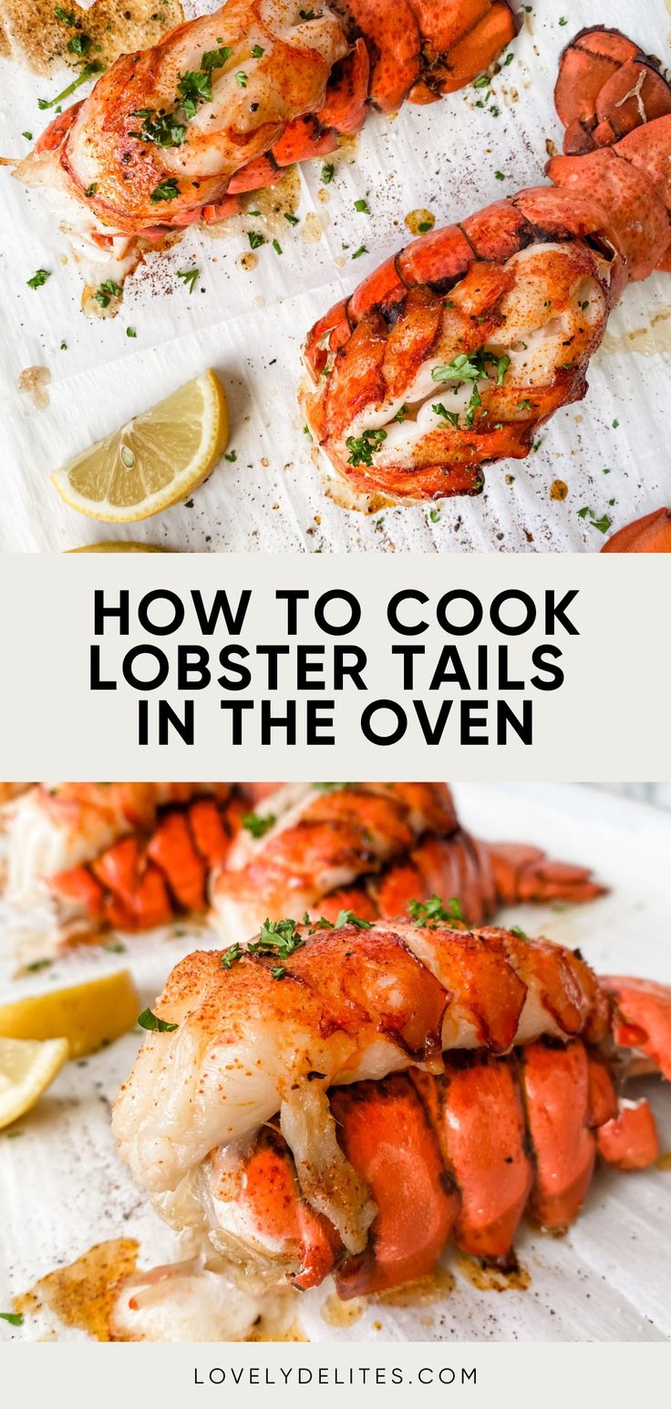 how to cook lobster tails in the oven