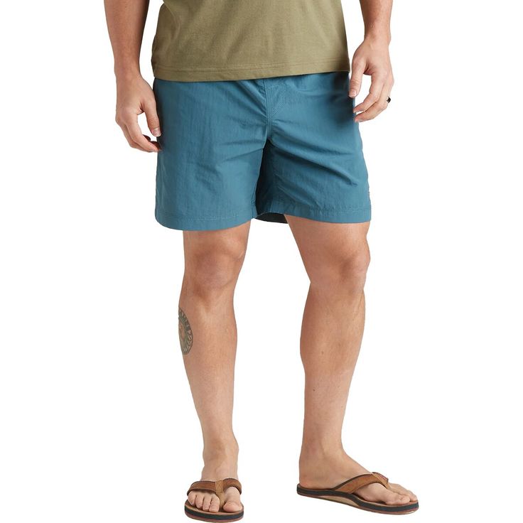 When hiking trails crisscross inviting bodies of water we are happy to be rocking the Howler Brothers Salado Shorts. These shorts boast a quick-drying nylon fabric that encourages movements and plunges, as well as a drawstring waistband that locks in a reliable fit. Howler Brothers, Bodies Of Water, Nylon Fabric, Drawstring Waistband, Hiking Trails, Warm Weather, Mens Shorts, Shopping Outfit, Hiking