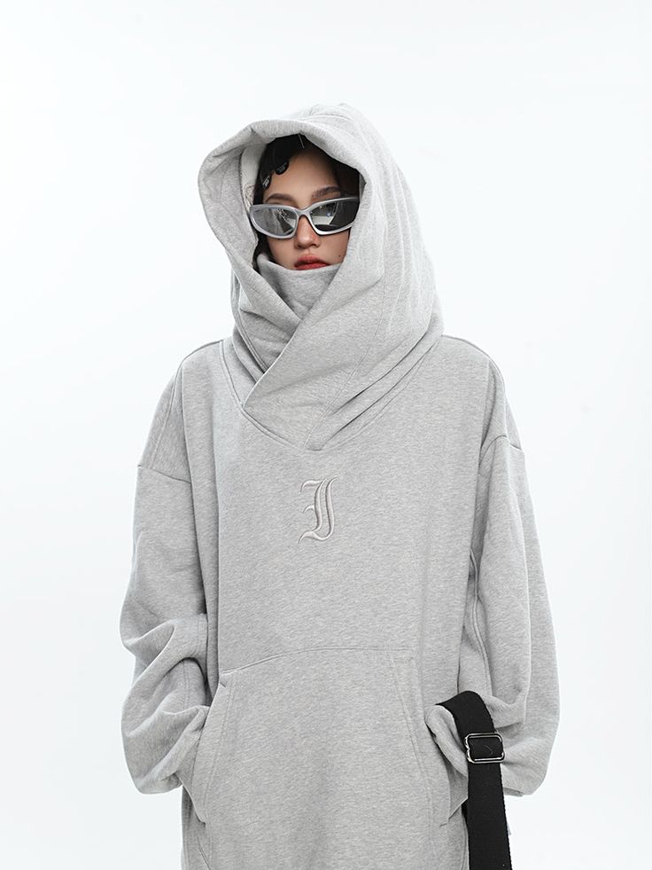 Size(cm) Length Shoulder Bust Sleeve M 73 62 134 60 L 74 63 138 61 XL 75 64 142 62 Size: M L XL Collar: Hooded Color classification: black gray Year Season: Spring 2023 shirt length: Medium Material composition: other materials Gray Hoodie With Drawstring For Cold Weather, Gray Hoodie Sweatshirt For Cold Weather, Fall Gray Techwear Hoodie, Gray Techwear Hoodie For Fall, Techwear Gray Hoodie For Fall, Oversized Gray Hooded Top, Gray Hooded Sweatshirt For Cold Weather, Gray Winter Tops With Drawstring Hood, Gray Winter Top With Drawstring Hood