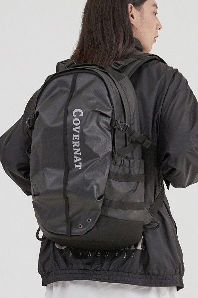 KOODING carries the latest Covernat backpacks. KOODING is the global leading shopping website in providing authentic Korean fashion, beauty and lifestyle items, including clothing, cosmetics, shoes, accessories, and bags in affordable, fast, easy, and safe way. Functional Large Capacity Backpack For Streetwear, Urban Waterproof Backpack For Streetwear, Black Techwear Backpack For Travel, Casual Waterproof Streetwear Bags, Functional Waterproof Backpack For Streetwear, Streetwear Nylon Standard Backpack, Waterproof Black Backpack For Streetwear, Techwear Backpack For Travel, Techwear Standard Backpack For Travel