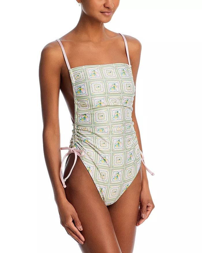 Capittana - Irene Lemon Flowers One-Piece Swimsuit Lemon Flowers, Women Swimsuits, One Piece Swimsuit, Lemon, Pick Up, In Store, Buy Online, Solid Color, One Piece