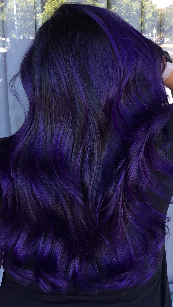 Dark Purple Hair, Natural Beauty Tips, Purple Hair, Dark Purple, My Hair, Beauty Tips, Natural Beauty, Purple, Hair