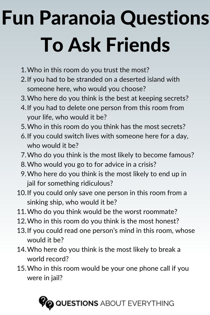 paranoia questions Paranoia Game Questions, Paranoia Game, Paranoia Questions, Question Game For Friends, Questions To Ask Friends, Fun Games For Teenagers, Funny Truth Or Dare, Fun Sleepover Activities, Teen Sleepover Ideas