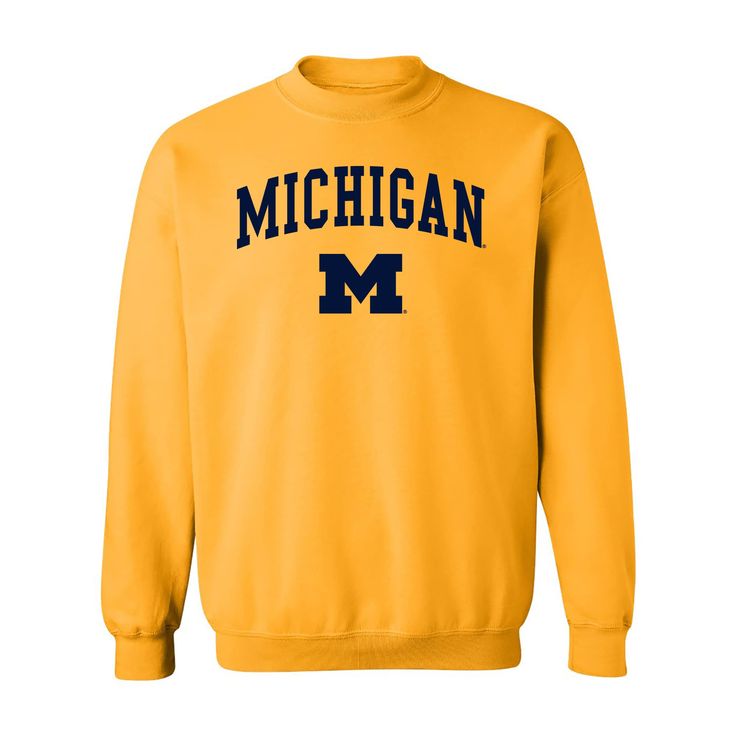 PRICES MAY VARY. EXCLUSIVE sweatshirt from Underground Printing, Printed and Designed in the USA. Unisex fit that's Perfect for Men and Women. Great addition to any wardrobe. OFFICIALLY LICENSED Products include an official UGP and collegiate licensed hologram tag or sticker. Show your Michigan Pride in this great Licensed sweatshirt! HIGH QUALITY PRINTS Machine washable (We suggest you wash inside out for a longer lasting print). Whether you are tailgating at a Michigan football game, or in the Purdue Logo, Arch Logo, Michigan Football, College University, Basketball Team, Football Game, Branded Sweatshirts, Basketball Teams, High Quality T Shirts