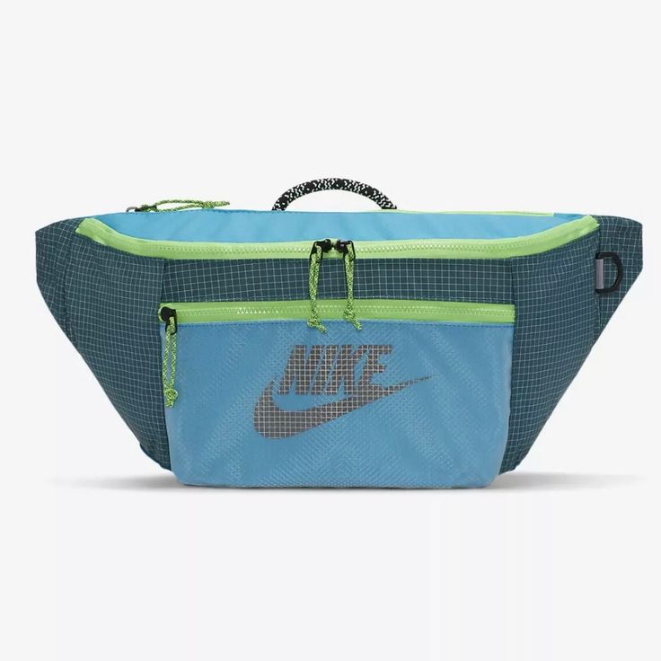 Nike Tech Hip Pack Bag Fanny Pack Waistpack Crossbody Travel Sports Cv1411-446 New With Tags Casual Pouch Chest Bag For Outdoor Activities, Blue Outdoor Backpack With Zipper Pocket, Casual Belt Bag With Removable Pouch For Outdoor Activities, Casual Belt Bag With Removable Pouch For Outdoor, Casual Crossbody Belt Bag For Outdoor Activities, Casual Crossbody Belt Bag For Outdoor, Functional Blue Nylon Shoulder Bag, Blue Bag With Water Bottle Pocket For Outdoor Activities, Blue Nylon Pouch Bag