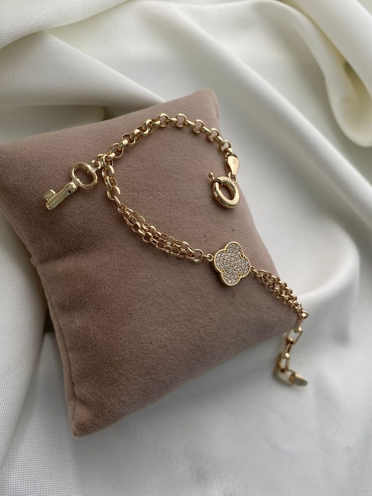 "ITEM DETAILS ❆All our jewelry are hand made with Love. ❆Material: 14K Gold ( 585). ❆Available colors: Gold, Rose Gold, White Gold. ❆Available Sizes: Look Size Option (Contact for different sizes) ❆Each item is made to order ❆ DO YOU LIKE THIS BRACELET? ❆ You can get more information about it below but if you have any questions, just click the \"Message Sergen Vural \" button and I will be very happy to hear from you ☺ PACKAGING ❆Comes ready to gift in a beautiful jewelry box. ❆It comes with a s Luxury Coach Jewelry With Polished Finish, Luxury Rose Gold Elegant Charm Bracelet, Luxury White Gold Jewelry With Box Clasp, Luxury Rose Gold Plated Charm Bracelet, Luxury Rose Gold Gold-plated Charm Bracelet, Luxury Chain Jewelry For Gift, Timeless White Gold Chain Bracelet As Gift, Timeless White Gold Chain Bracelet Gift, Elegant Gold Plated Bracelets With Charms