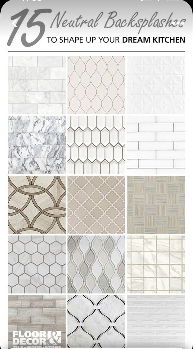 the book cover shows different types of tiles and flooring in white, beige, gray and