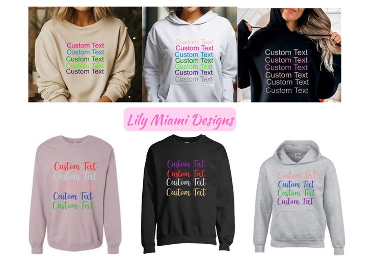 🟢Free Shipping on orders of $35+  Personalize a sweatshirt or hoodie with your custom text and your choice of font style and color! It's perfect for any occasion and a great gift idea! 🎁  Various font styles and colors available! Personalized shirt, custom text sweatshirt, personalized unisex shirt, Matching shirts, Couples shirt, Vacation shirt, anniversary gift 🔹How to order: 1. Select style ( Sweatshirt or Hoodie)  2. Select size 2. Choose a font style and color for your text (Please see p Casual Personalized Cotton Hoodie, Casual Cotton Hoodie Personalized, Personalized Long Sleeve Cotton Hoodie, Personalized White Casual Hoodie, Customizable Cotton Hoodie Tops, Customizable Sporty Crew Neck Hoodie, Casual Black Sweatshirt With Custom Text, Customizable Long Sleeve Hoodie For Streetwear, Custom Text Long Sleeve Sweatshirt For Winter