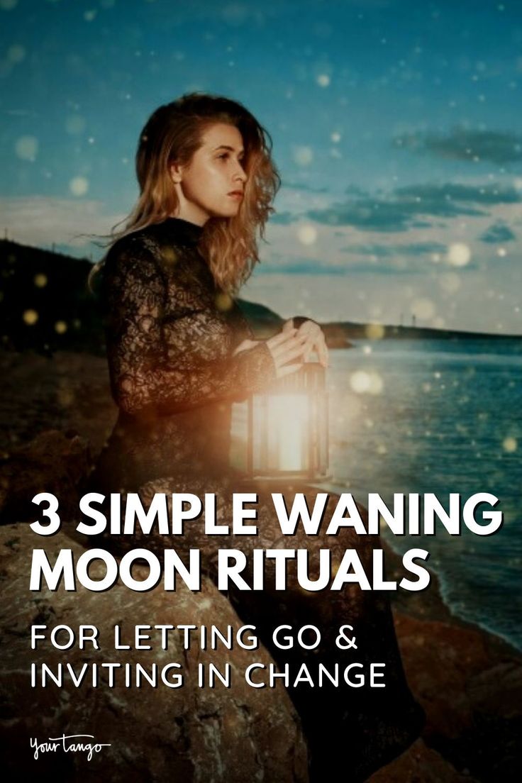 3 Simple Waning Moon Rituals For Letting Go & Inviting In Change | Patricia Bonnard | YourTango #spirituality #moon #ritual Wanning Gibbous Moon Ritual, Waning Moon Ritual, Letting Go Ritual, Waning Moon, Moon Magick, Let Go Of The Past, Moon Rituals, Moon Ritual, New Moon Rituals