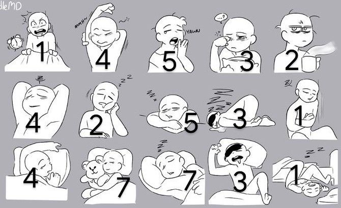 the stages of sleeping and how to use it for bedtime sleep positions, with instructions on