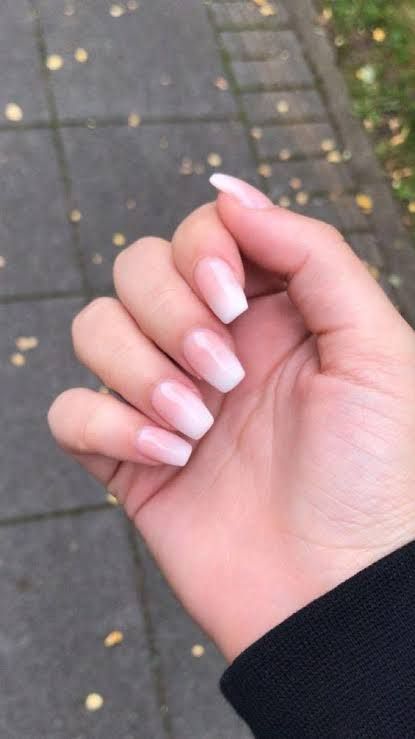 Baby Boomers Nails, Gel French Manicure, Baby Boom, Nagel Inspo, Acrylic Nail Art, Prom Nails, Short Acrylic Nails, Nail Shapes, Makeup Revolution