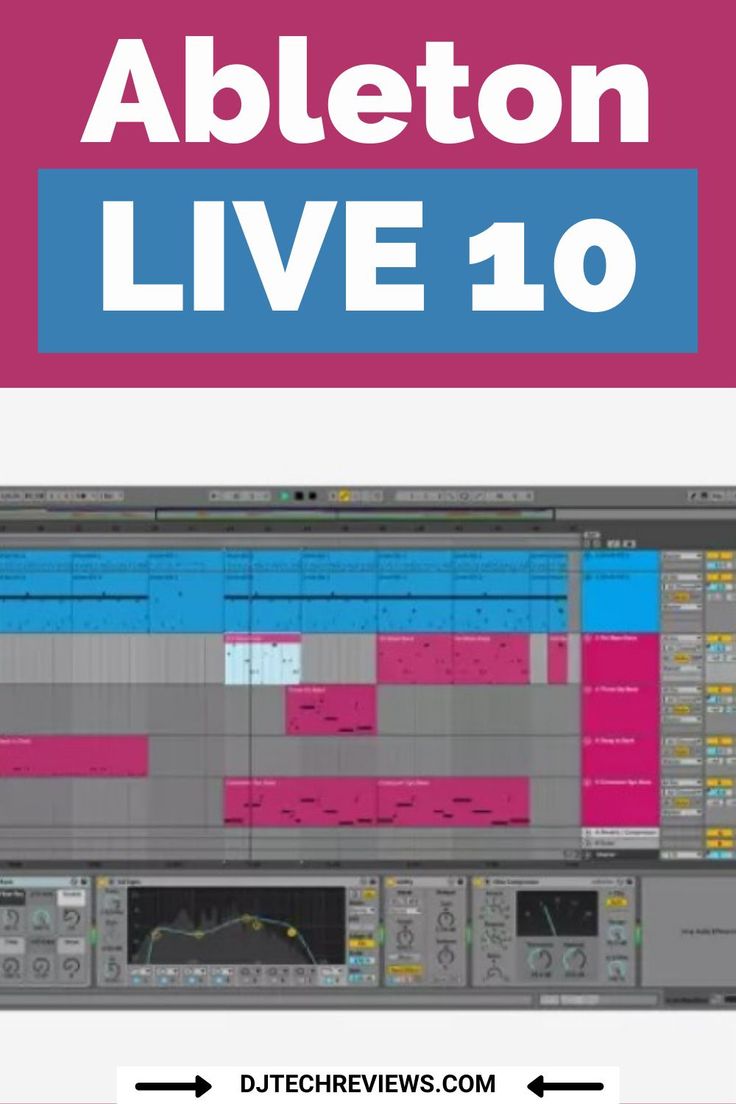 ableton live 10 with the text ableton live 10 on it and an image of ableton