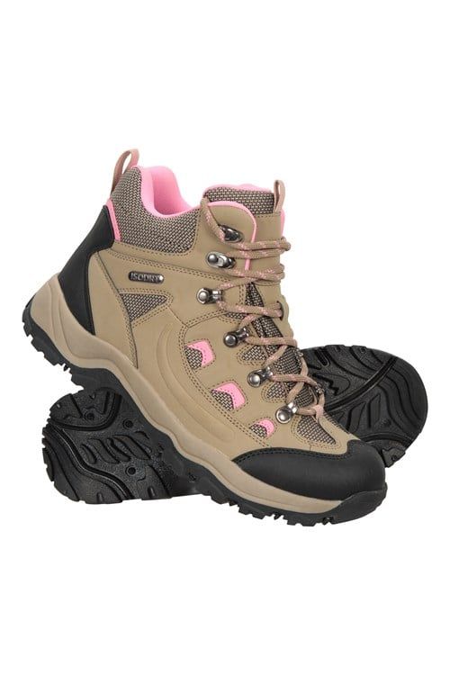 Cute Hiking Shoes For Women, Womens Waterproof Hiking Boots, Cute Hiking Shoes, Boots Beige, Womens Waterproof Boots, Trekking Shoes, Womens Thermal, Mountain Warehouse, Hiking Boots Women