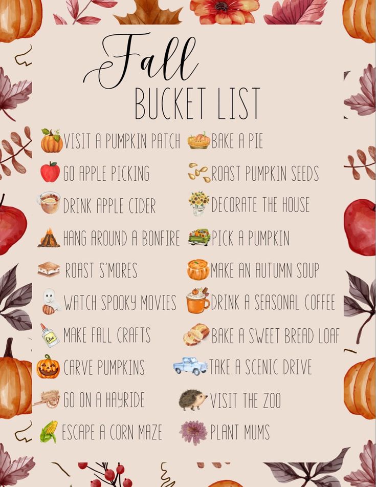 This is a list of fall bucket list full of fall activities. Halloween Things To Do, Fall Checklist, Halloween Bucket List, Fall Family Fun, Herbst Bucket List, Halloween Things, Halloween Buckets, Fall Mood Board, Fall Mood