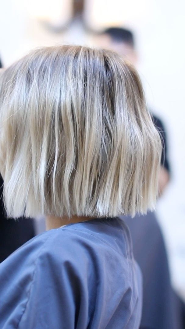 Rooty Blonde Bob, Rooted Blonde Bob, Scandi Blonde Bob, Platinum Bob With Shadow Root, Beachy Blonde Bob, Anh Co Tran, Blonde Bob Hairstyles, Lob Hairstyle, Blonde Hair Looks