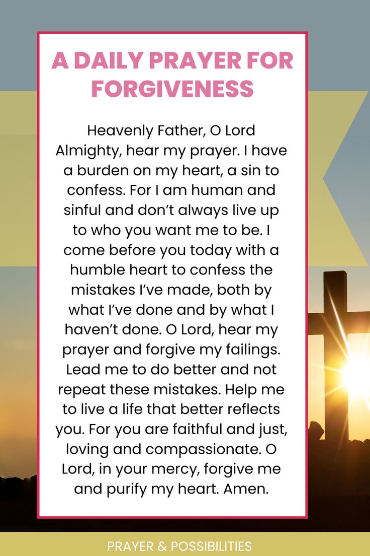 a cross with the sun setting in the background and text that reads, a daily prayer for