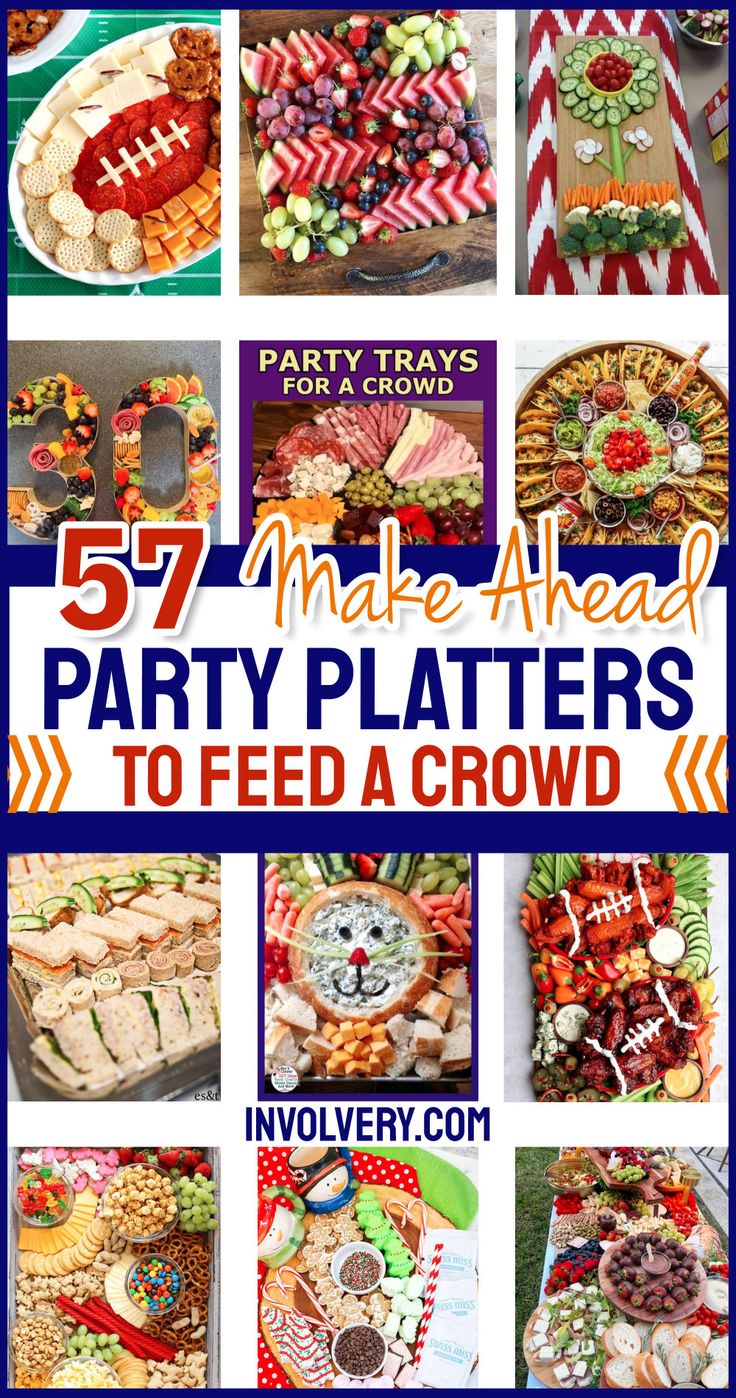 NA Platters For A Crowd, Inexpensive Party Food, Make Ahead Party Food, Large Party Food, Inexpensive Snacks, Cheap Party Food, Party Food Bars, Cheap Snack, Snack Trays