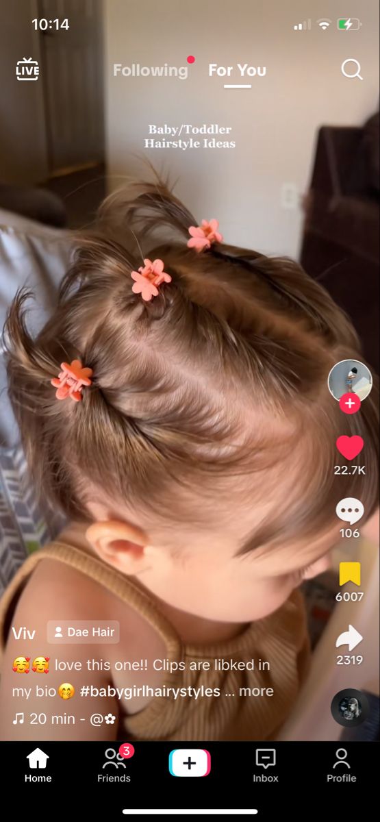 Cute Hairstyles For One Year Olds, Short Hair Baby Hairstyles, 9 Month Old Hairstyles Baby Girl, Short Baby Girl Hairstyles, Baby Girl Hair Styles Short Hair, Easy Baby Hairstyles Short, One Year Old Girl Hairstyles, One Year Old Hairstyles Girl, Toddler Hair Styles Short Hair