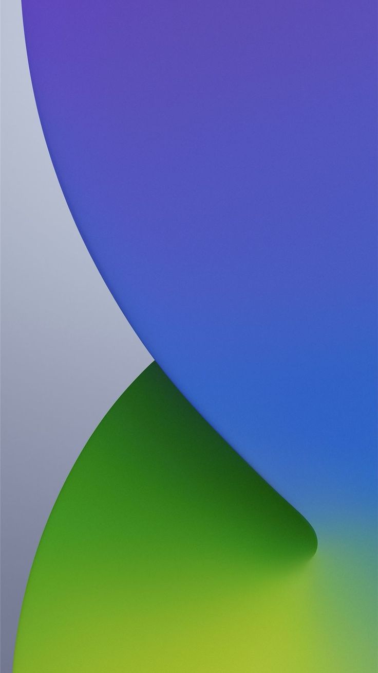 the back side of an iphone with green and blue