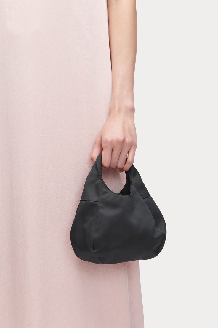 Evening Hobo Bag With Detachable Handle, Evening Handheld Baguette Bag With Handle Drop, Elegant Top Handle Nylon Bags, Elegant Nylon Top Handle Bags, Elegant Nylon Shoulder Bag For Formal Occasions, Elegant Evening Nylon Bag, Evening Nylon Bag With Removable Pouch, Evening Hobo Bag With Handle Drop, Versatile Evening Baguette Bag With Double Handle