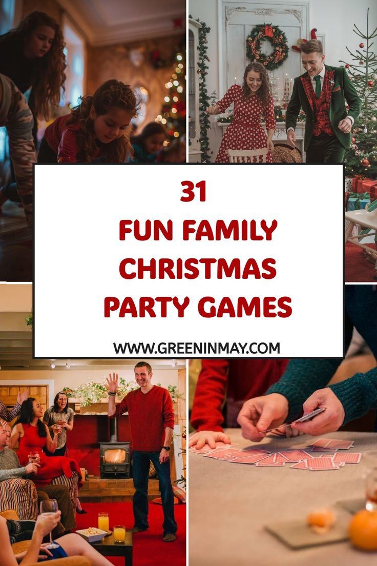 christmas party games for family and friends