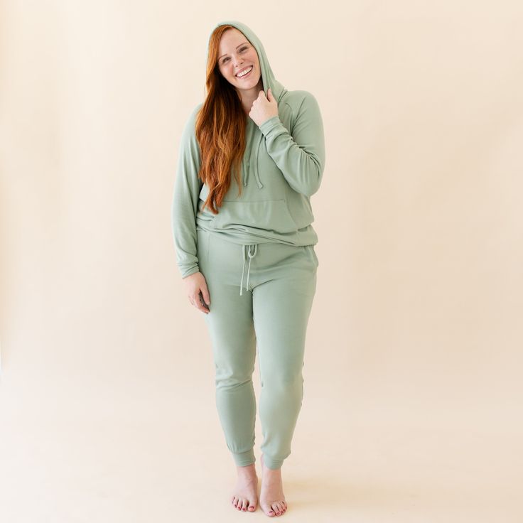 Sit back and relax in these ultra cozy jogger pants that are a loungewear dream come true. Made from our soft, stretchy ribbed bamboo fabric, these pants are cut in a relaxed jogger style for maximum comfort, and feature a drawstring waist for an adjustable fit. 97% Rayon made from Bamboo, 3% Spandex drawstring waist ankle cuffs side pockets Solid Sweatpants For Relaxation, Solid Color Sweatpants For Relaxation, Comfy Joggers For Relaxation, Relaxation Solid Sweatpants, Solid Color Yoga Pants With Elastic Waistband For Lounging, Relaxed Stretch Activewear For Lounging, Soft Texture Bottoms For Spring Loungewear, Soft Texture Loungewear Bottoms For Spring, Relaxed Fit Solid Yoga Pants For Lounging