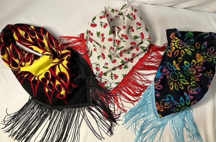 Super Stylish Fringe Bandana This can be used has a face covering~ Super Chic Scarf- Headband and more! Headed to an outdoor festival? This is great to Keep the Dust and  Sun off your face -  More varieties on the way! Use it has a scarf to dress up your outfit. Headband  or even has a cool ponytail tie. Hippie Festival Bandana, Hippie Bandana For Festivals, One Size, Hippie Cotton Bandana For Festivals, Hippie Bandana For Festivals, Hippie Style Bandana For Festivals, Adjustable Handmade Bandana For Festivals, Black Bandana For Summer Festival, Handmade Adjustable Bandana For Festivals, Hippie Style Festival Bandana One Size