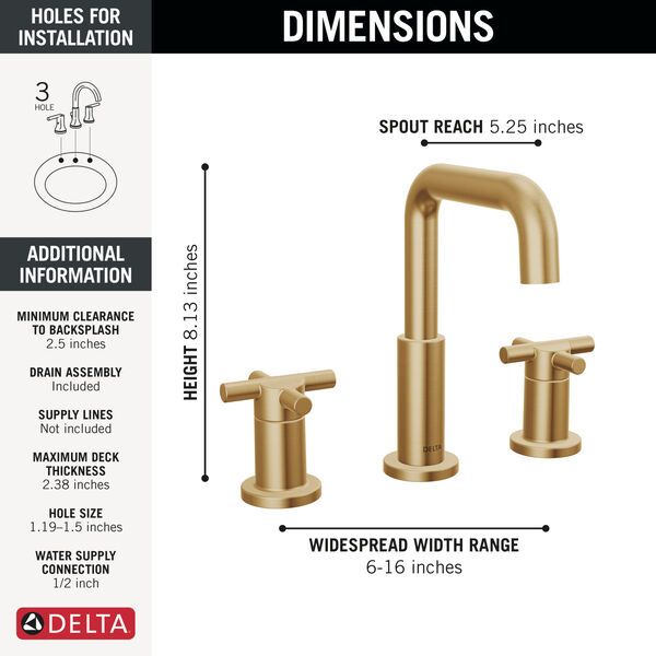 an image of two faucets with measurements