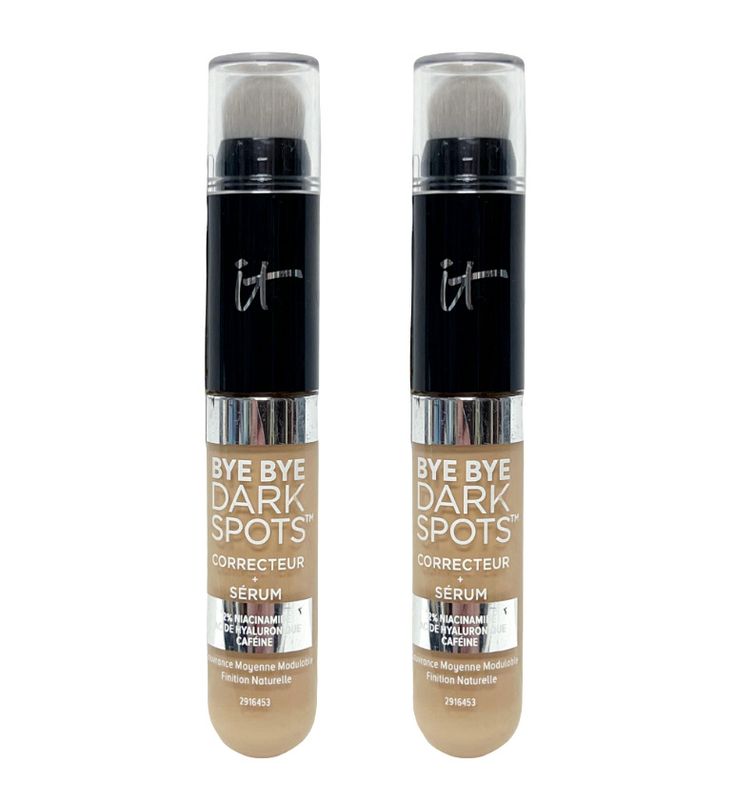 2X IT Cosmetics Bye Bye Dark Spots Concealer + Serum 31 MEDIUM NEUTRAL 0.22 oz SEALED Brand New, Sealed, Doesn’t come in a box from mfg, May have storage wear _______________________________________________________________ Browse our store for other great health and beauty items that have amazing discounted prices. About us - We only sell authentic products. We pride ourselves on customer service so please contact us if you have any issues. We will get back to you within 24hrs except for weekends and holidays. Photos – Please do not rely on my photos as lighting can vary as well as the device used to view them. Please double-check the color before purchasing. Returns are not allowed on used or tested items. I recommend searching online and/or seeing the product in person if you are not fam Great Health, Too Faced Concealer, It Cosmetics, Beauty Items, Bye Bye, Dark Spots, In A Box, About Us, Concealer