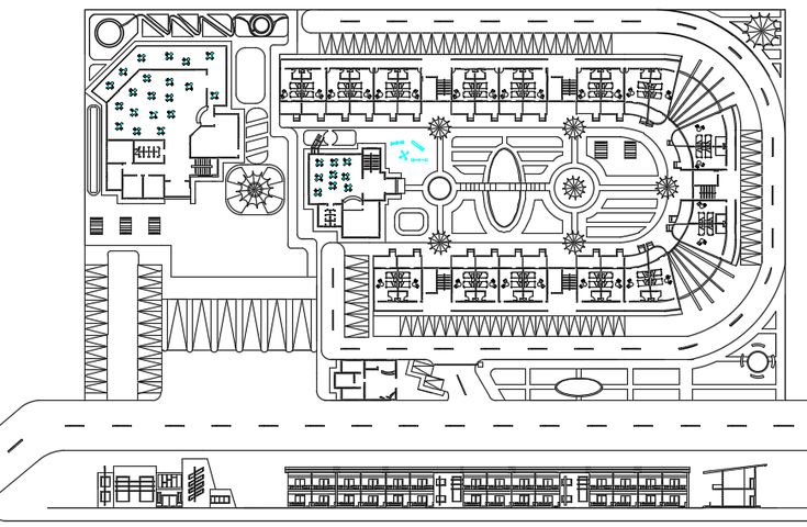 the floor plan for an office building