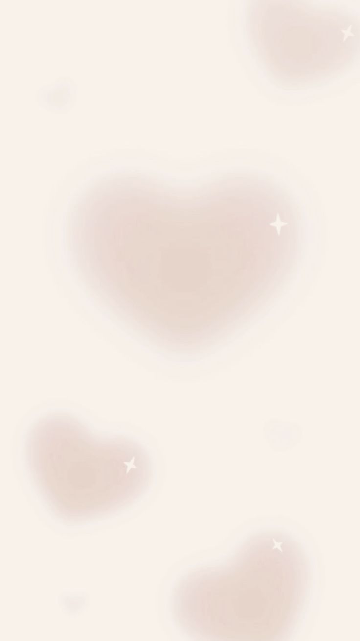 an image of two hearts in the air with stars on them and one heart shaped