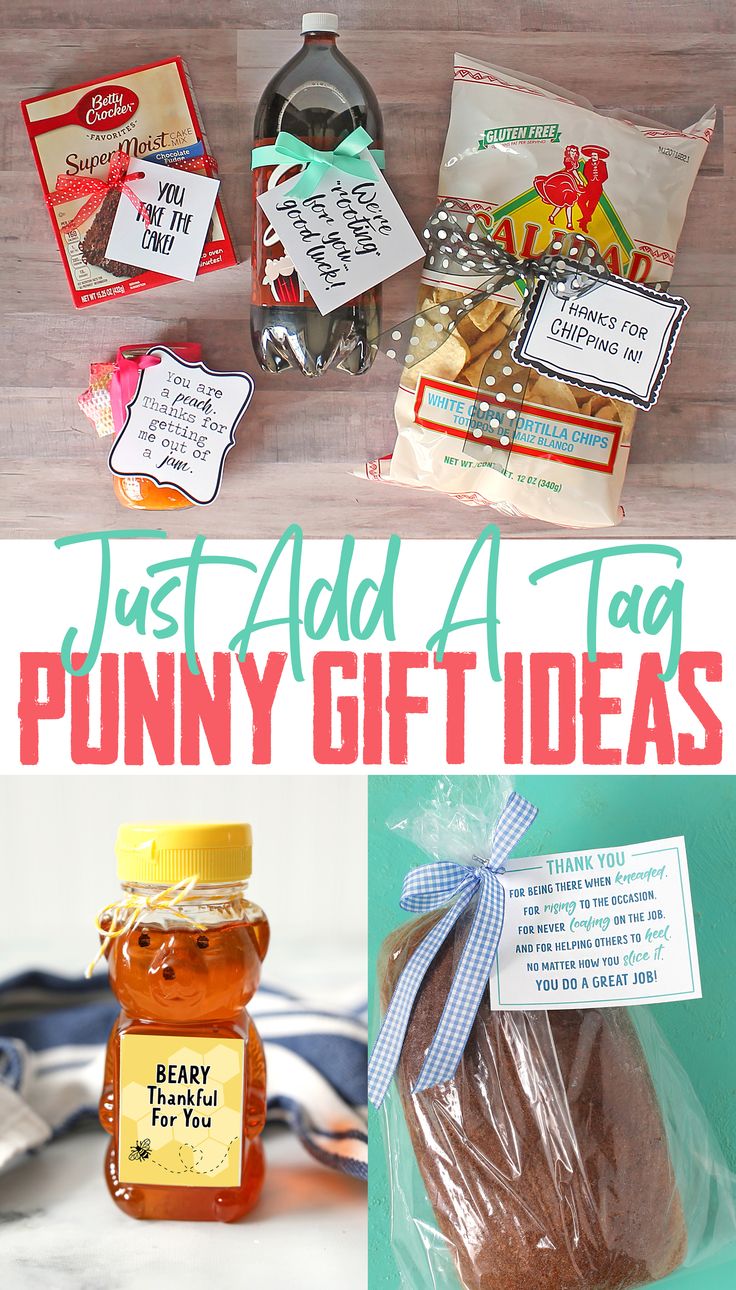 this is a collage of funny gift ideas for the kids to make and eat