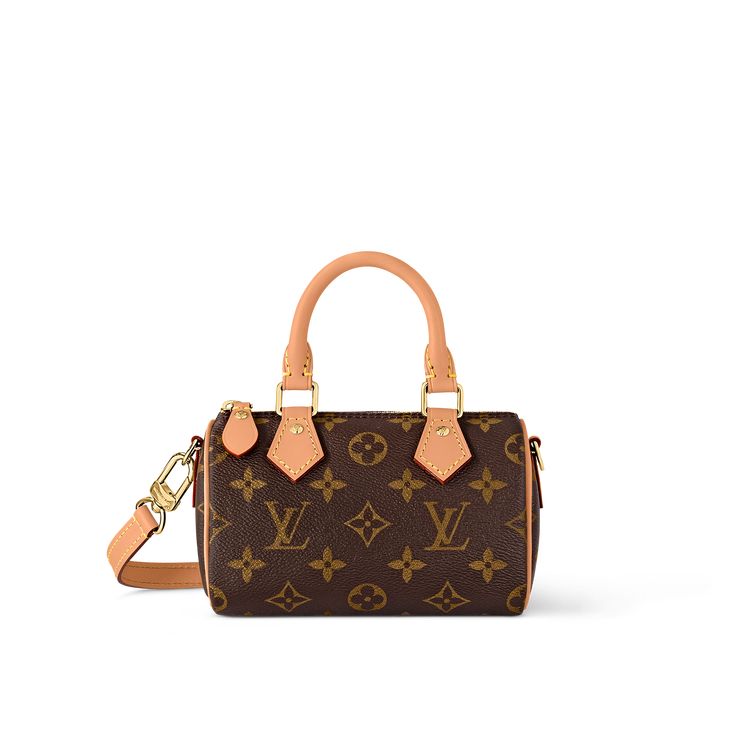 LOUIS VUITTON® - Nano Speedy - Monogram Louis Vuitton Nano Speedy, Nano Speedy, Sac Louis Vuitton, Louis Vuitton Official Website, Louis Vuitton Official, Monogram Bag, Louis Vuitton Speedy, Vuitton Bag, Lv Bag