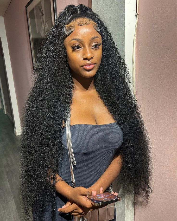 Water Wave Lace Front Wig, Lace Wigs Styles, Teenage Hairstyles, Curly Human Hair Wigs, Braided Hairstyles For Black Women Cornrows, Weave Ponytail Hairstyles, Wave Lace Front Wig, Sleek Ponytail Hairstyles, Frontal Wig Hairstyles