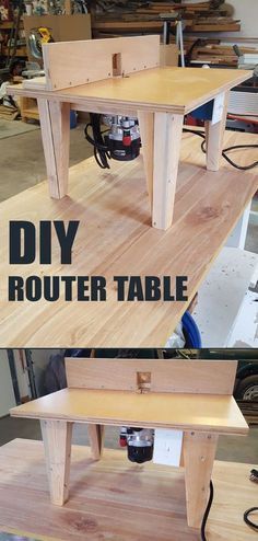 this is an easy diy router table