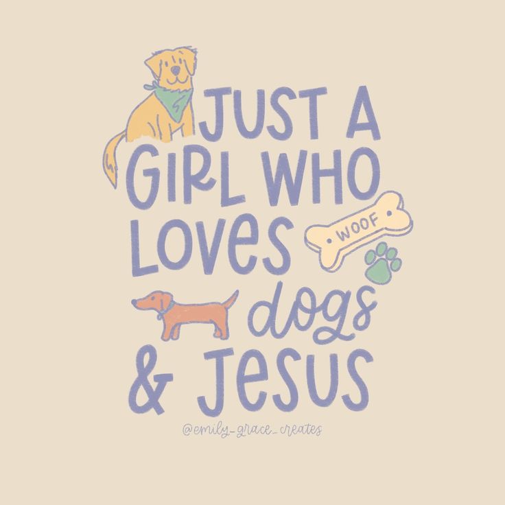 a t - shirt that says just a girl who loves dogs and jesus