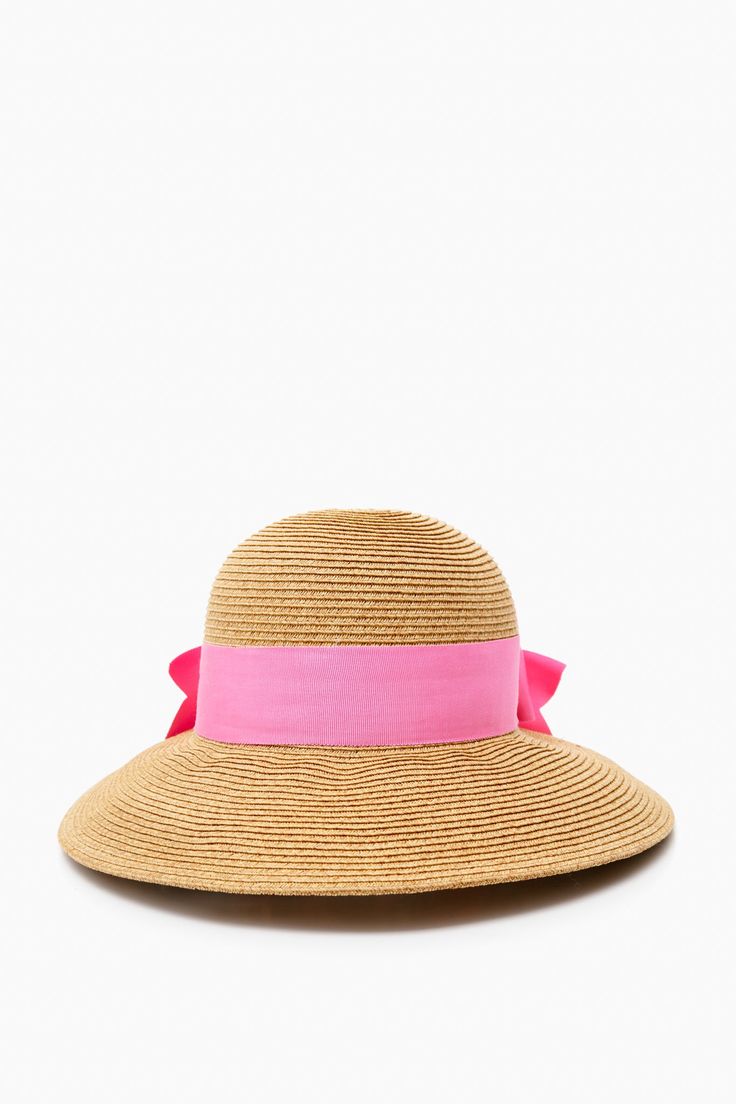 Toucan Hats makes our best-selling and beloved beach accessories.A Tuckernuck exclusive, this bow-trimmed hat offers pretty protection from the sun with a perfect pink ribbon detail. Wear to the beach with your favorite caftan for a classic, feminine, and practical finishing touch. The best part? It's packable so it will easily fit in your suitcase or weekender, and keeps its shape after you pull it out. Wide brim Pink bow detail Packable Material: Woven Straw Packable Hat, Classic Feminine, Perfect Pink, Beach Hat, Beach Accessories, Cute Hats, Beautiful Hats, Anime Stuff, Summer Hats