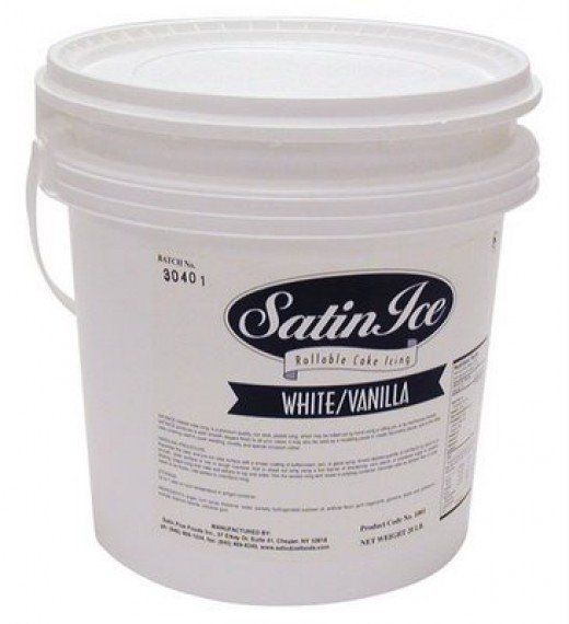 a bucket of white paint with the words satin joe on it's top and bottom