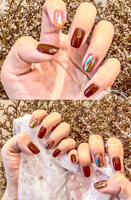 50 Nail Design Ideas-Monochrome style Monochrome Nails, Minimal Nails Art, Aurora Nails, Korean Nail Art, Nail Foil, Classy Nail Designs, Glass Nail, Blush Nails, Pretty Gel Nails