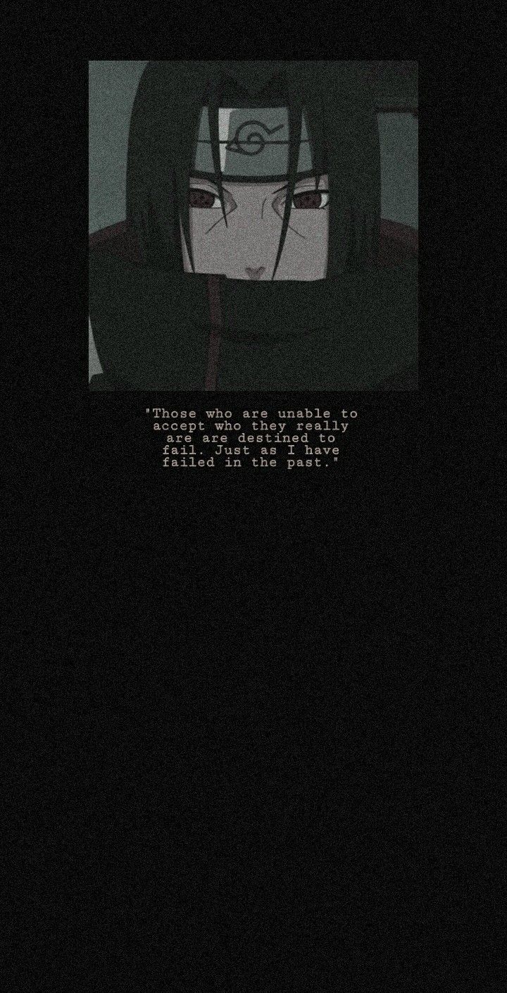 an anime character in the dark with text on it that reads, there is only one person