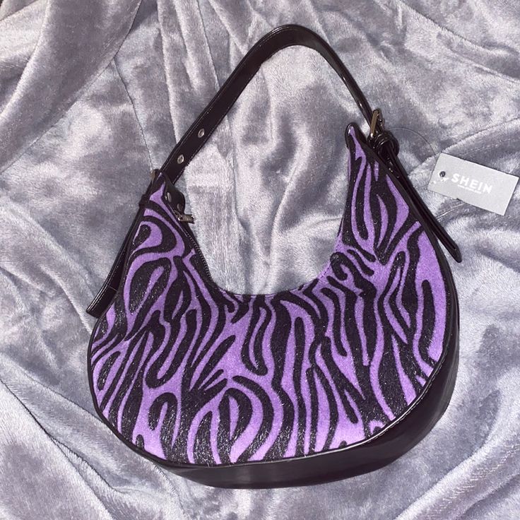 Brand New Perfect Condition Never Worn I’m Having A Sale Because I Need To Get Rid Of Everything To Free Up Some Space In My Home! Trendy Purple Shoulder Bag, Trendy Purple Bags For Daily Use, Trendy Purple Bag For Daily Use, Casual Purple Satchel Shoulder Bag, Trendy Purple Shoulder Bag With Adjustable Strap, Trendy Purple Satchel Bag, Casual Purple Pouch Shoulder Bag, Trendy Handheld Purple Bag, Trendy Purple Bag With Removable Pouch