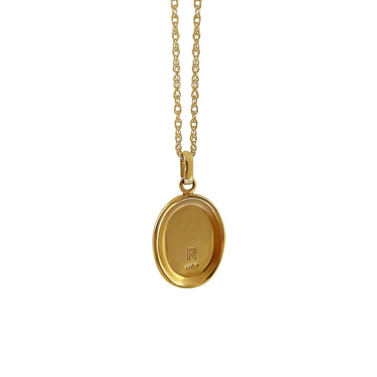 Heavy weight gold pendant with our signature frame edge Personalized with your initials or bespoke design 14k solid yellow gold Karat stamped guaranteeing the gold content 18" gold chain Luxury Yellow Gold Oval Locket Necklace, Engraved Oval Yellow Gold Necklace, Luxury 14k Gold Initial Necklace For Formal Occasions, Gold 14k Oval Pendant Locket Necklace, Yellow Gold Oval Pendant Locket Necklace For Memorial, Engraved Yellow Gold Oval Pendant Jewelry, Yellow Gold Oval Locket Necklace For Memorial, Timeless Yellow Gold Locket Necklace For Anniversary, Timeless Yellow Gold Locket For Anniversary