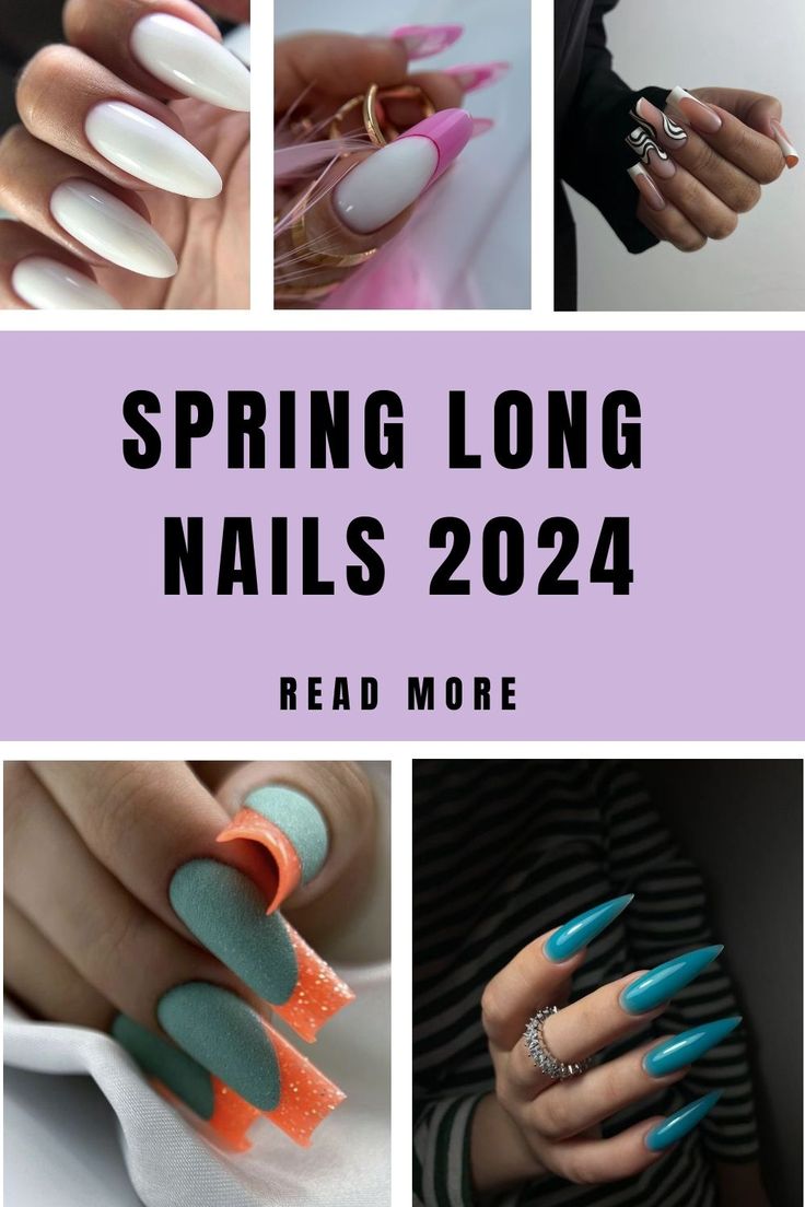 Spring Long Nails, Nail Inspo Trendy, Color Trends 2024, Spring Nail Polish Colors, Nail Polish Colours, Plum Nails, Spring Nail Polish, Tapered Square Nails, Nail Color Trends