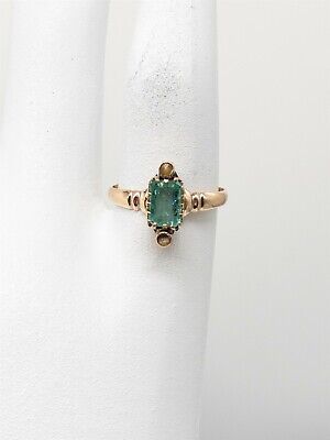 Antique Victorian 1880s $3000 1ct Colombian Emerald Pearl 14k Yellow Gold Ring | eBay Victorian Emerald Ring, Antique 14k Stamped Emerald Ring, Antique Hallmarked Emerald Ring, Victorian 14k Gold Emerald Ring, Victorian Style Collectible Emerald Ring, Antique Jewelry Rings, Victorian Ring, Victorian Rings, Colombian Emeralds