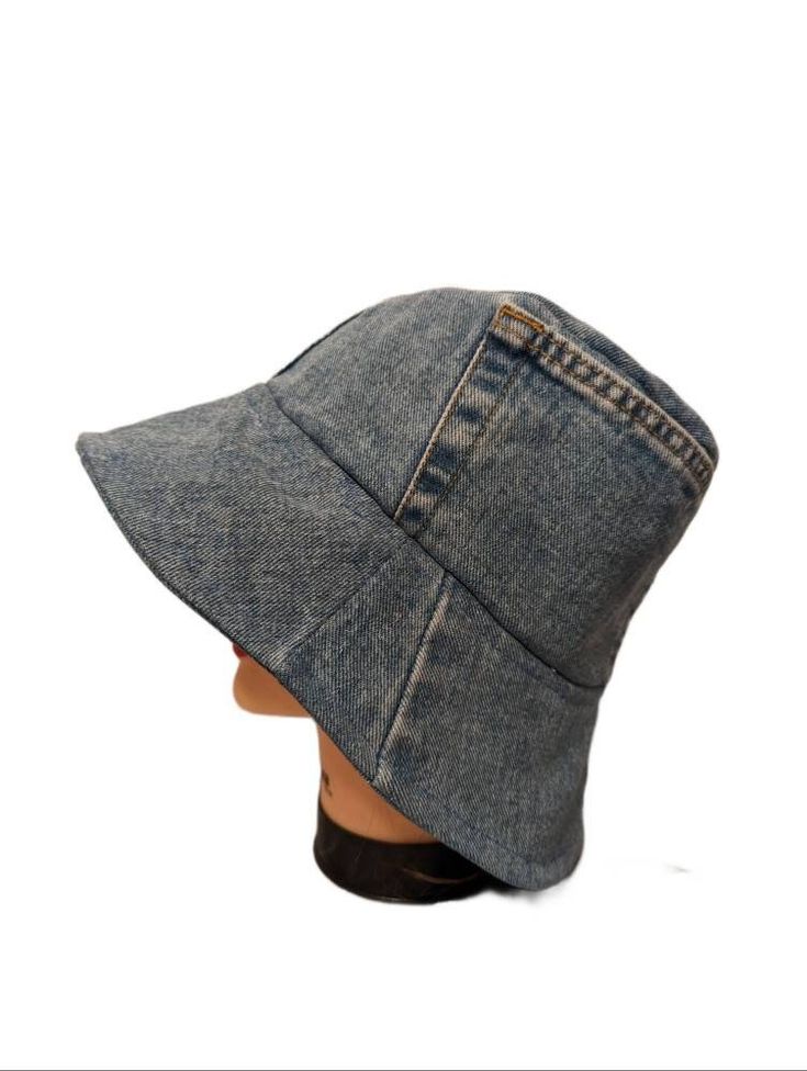 Handmade Faded blue jean bucket hat with pockets handcrafted by Smooth Eclipse. BUCKET HAT Blue Jean Bucket Hat, Nice summer Hat, Stylish Bucket Hat for a Woman or a Man Jean Bucket Hat, Halloween This Year, Summer Hat, Bucket Hats, Custom Hats, Summer Hats, Blue Jean, Cairo, Blue Jeans