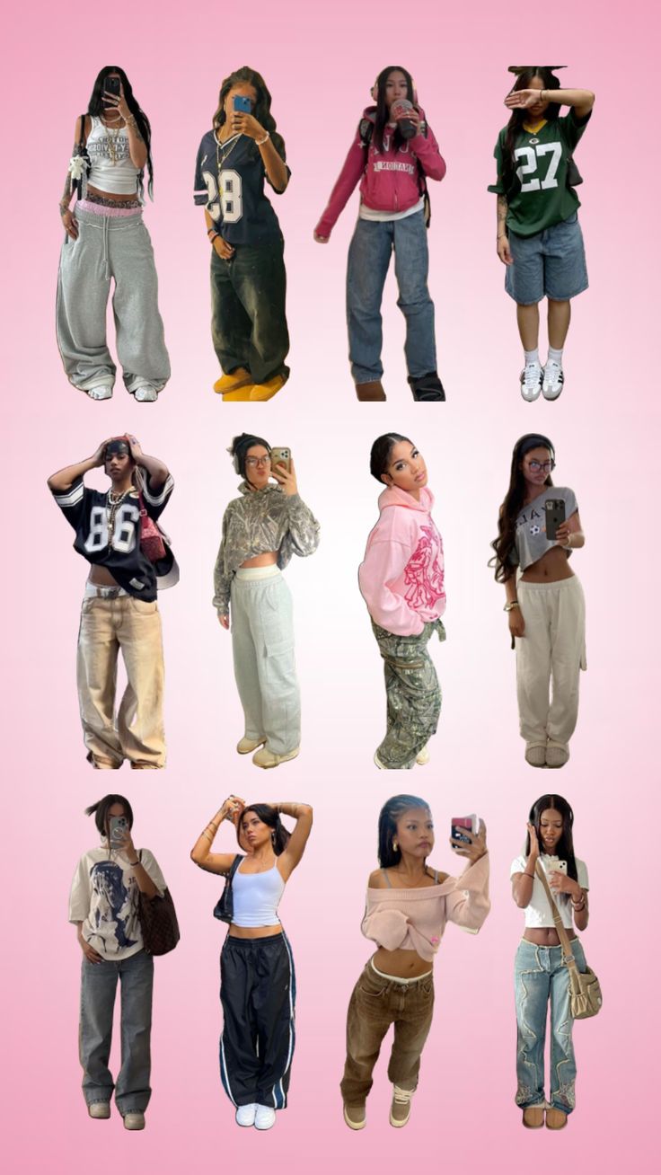 Rappers Outfits Female, Y2k Outfits Teen Girl, 90s Streetwear Women, Outfit Anni 90, Girls Streetwear Outfit, Outfit Ideas 90s Style, 90s Street Style Aesthetic, How To Layer Clothes, Streetwear Fashion Asian