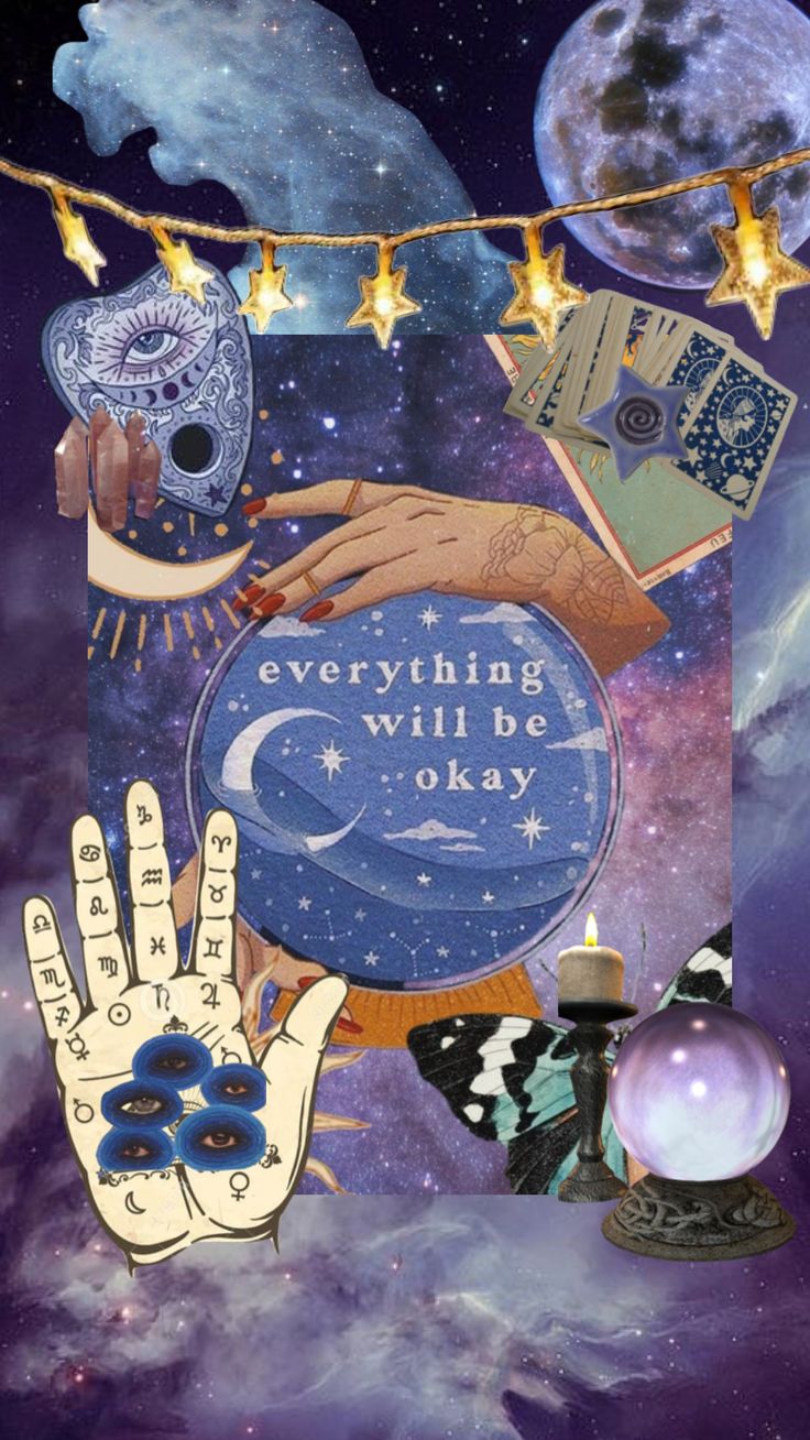 a collage of images with the words everything will be okay written on them, and two hands reaching out to each other