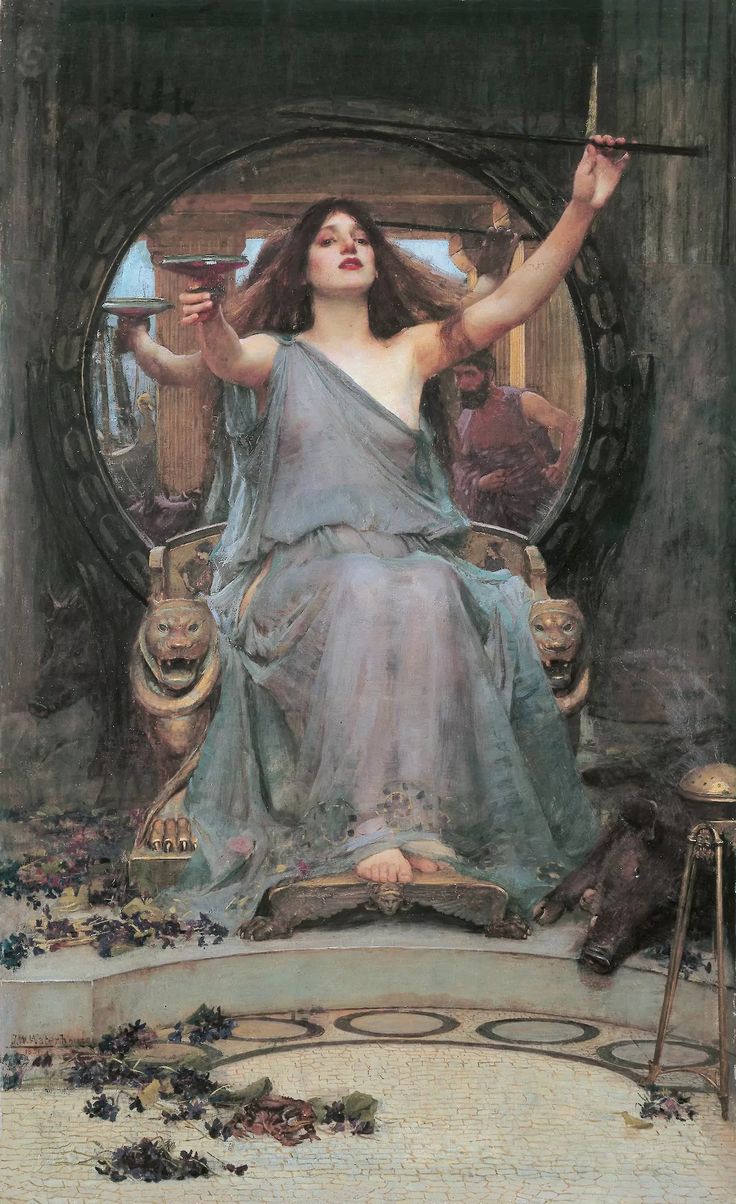 The Magic Circle by John William Waterhouse | Obelisk Art History Waterhouse Paintings, John Waterhouse, Pre Raphaelite Brotherhood, Pre Raphaelite Art, John Everett Millais, John William Waterhouse, Art Classique, Pre Raphaelite, The Cup