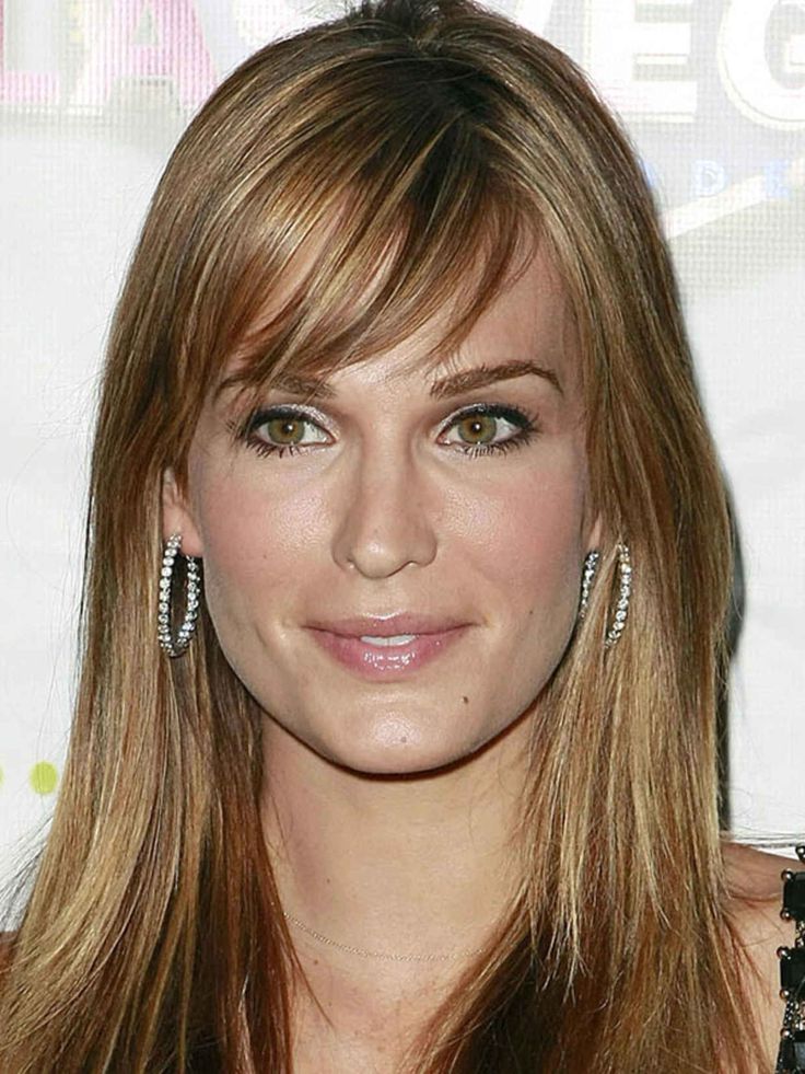 The Best (and Worst) Bangs for Long Face Shapes - Beauty Editor: Celebrity Beauty Secrets, Hairstyles Types Haircut, Bangs For Long Face, Oblong Face Shape, Celebrity Beauty Secrets, Long Face Shapes, Face Tips, Oval Face Haircuts, Haircut Types, Long Face Hairstyles