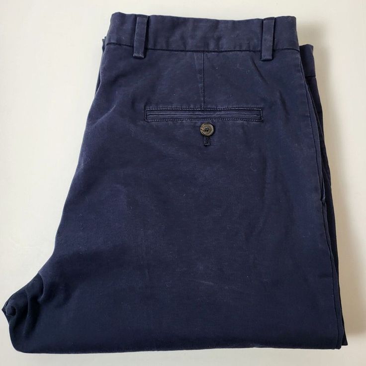 Polo Ralph Lauren Chino Pants Ink Blue Men's 38x34 New With Tags Navy Cotton Trousers, Big And Tall Straight Leg Pants For Business Casual, Navy Wide Leg Cotton Pants, Washed Blue Straight Pants With Pockets, Navy Business Casual Bottoms With Straight Hem, Navy Bottoms For Business Casual With Straight Hem, Indigo Cotton Bottoms With Belt Loops, Washed Blue Cotton Tapered Leg Bottoms, Washed Blue Workwear Pants With Pockets